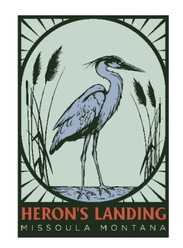 Heron's Landing Logo